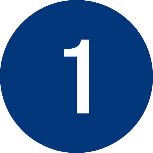 round number icon 1