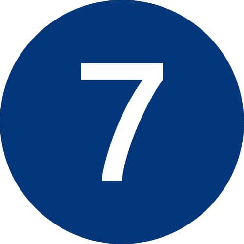 round number icon 7