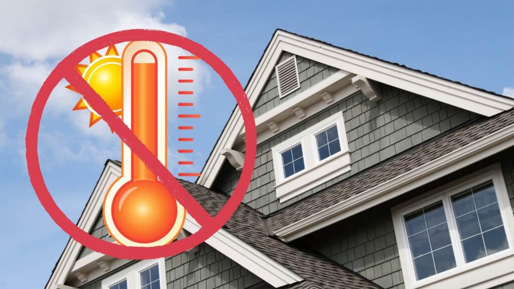 Replacement windows blocking rising temperatures