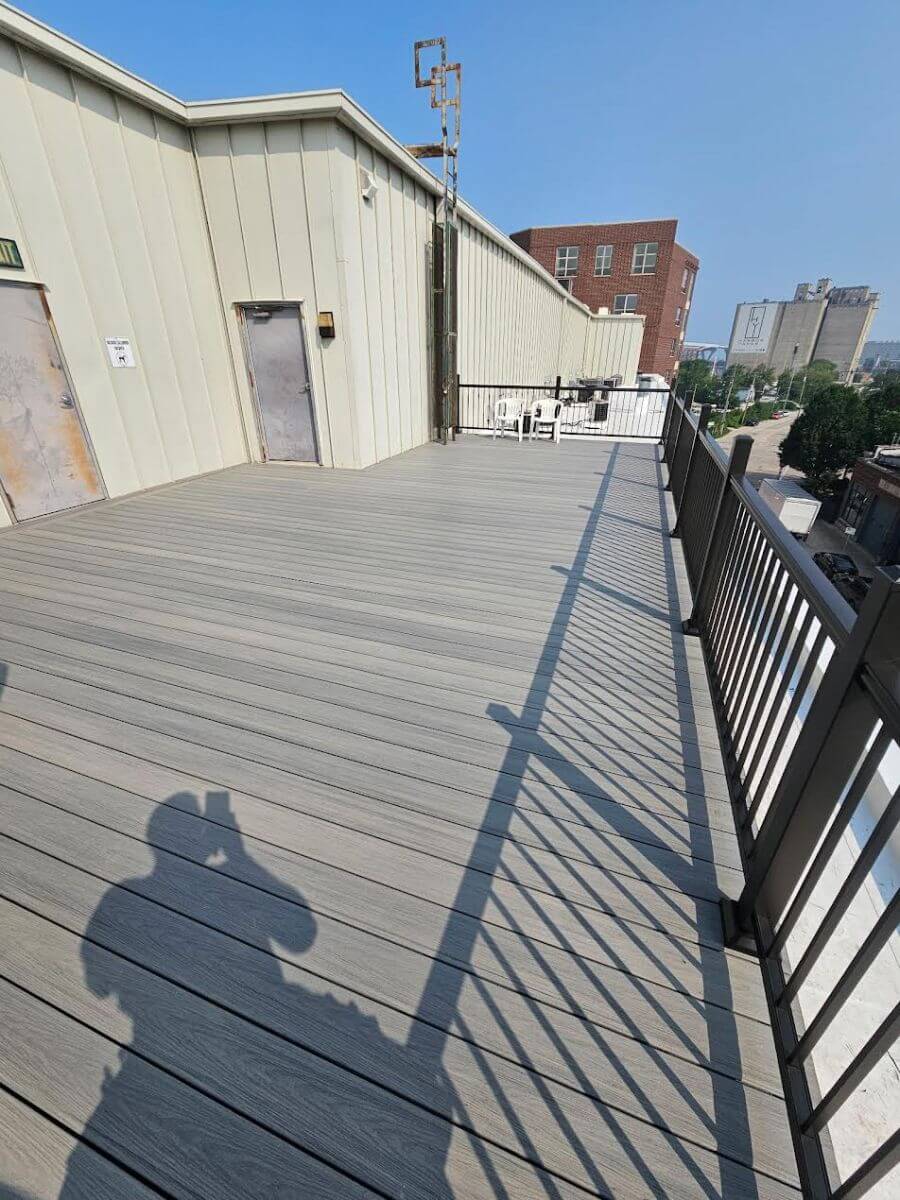 Deck Installation in Downtown Milwaukee (5) Deck Installation in Downtown Milwaukee