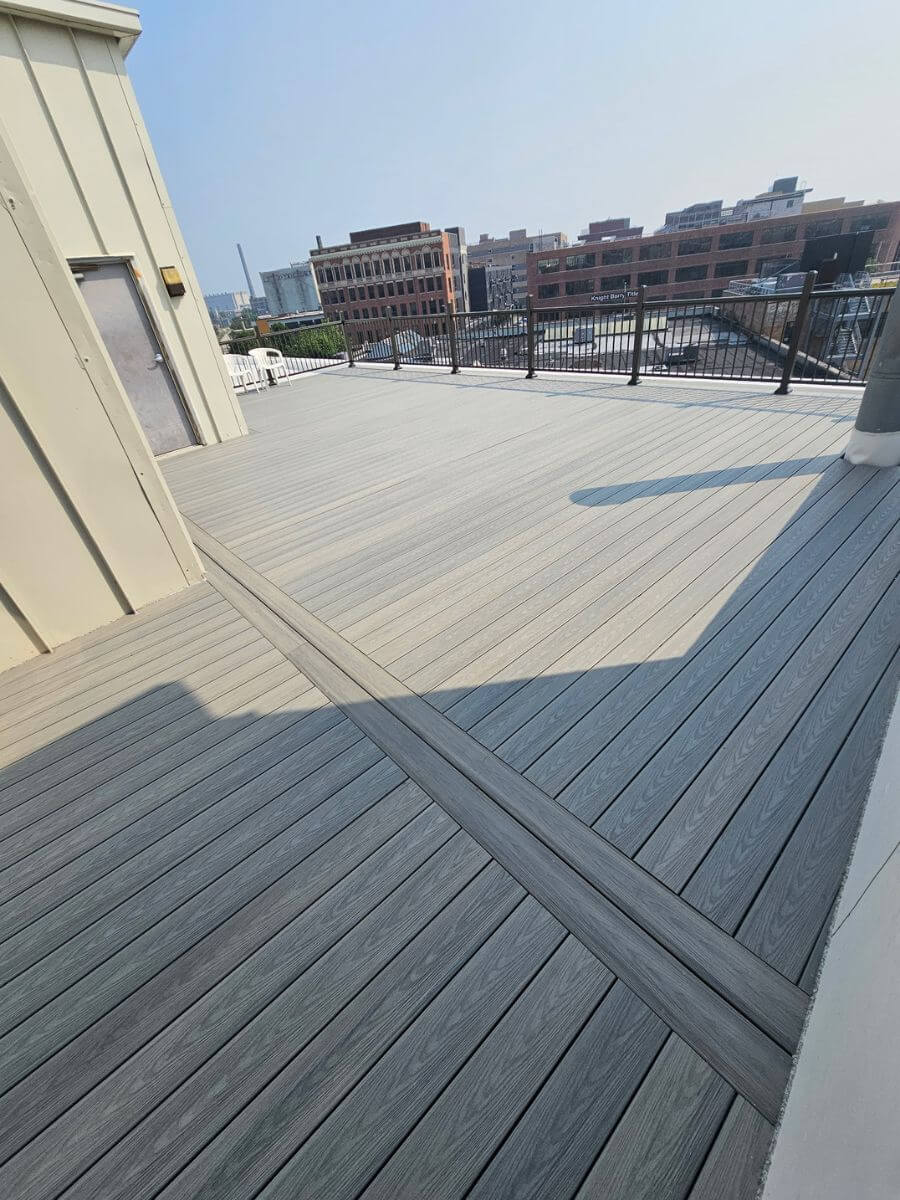 Deck Installation in Downtown Milwaukee