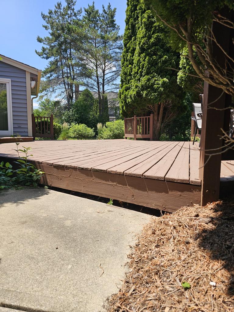 Deck Repair in Mequon side photo